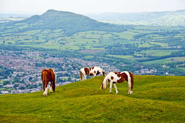 Brecon Beacons National park in Wales