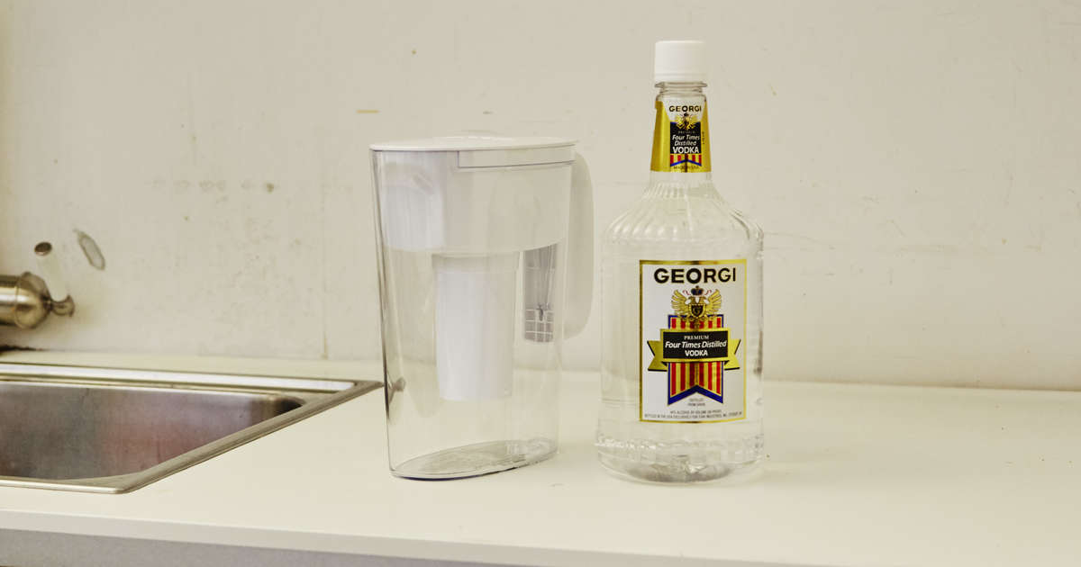 Will Filtering Vodka Through a Brita Filter Make It Better? Thrillist
