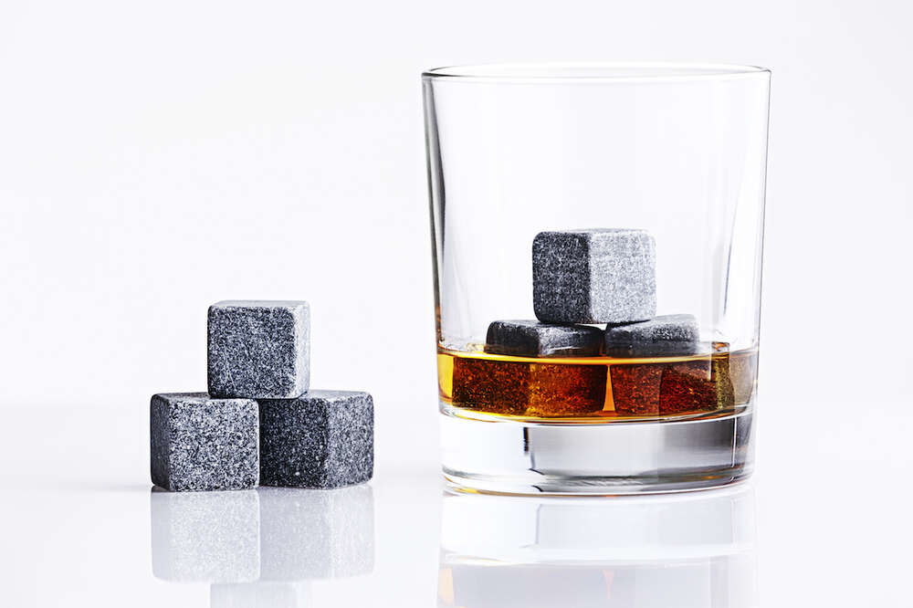 Whisky Stones: Chill your liquor without diluting it.