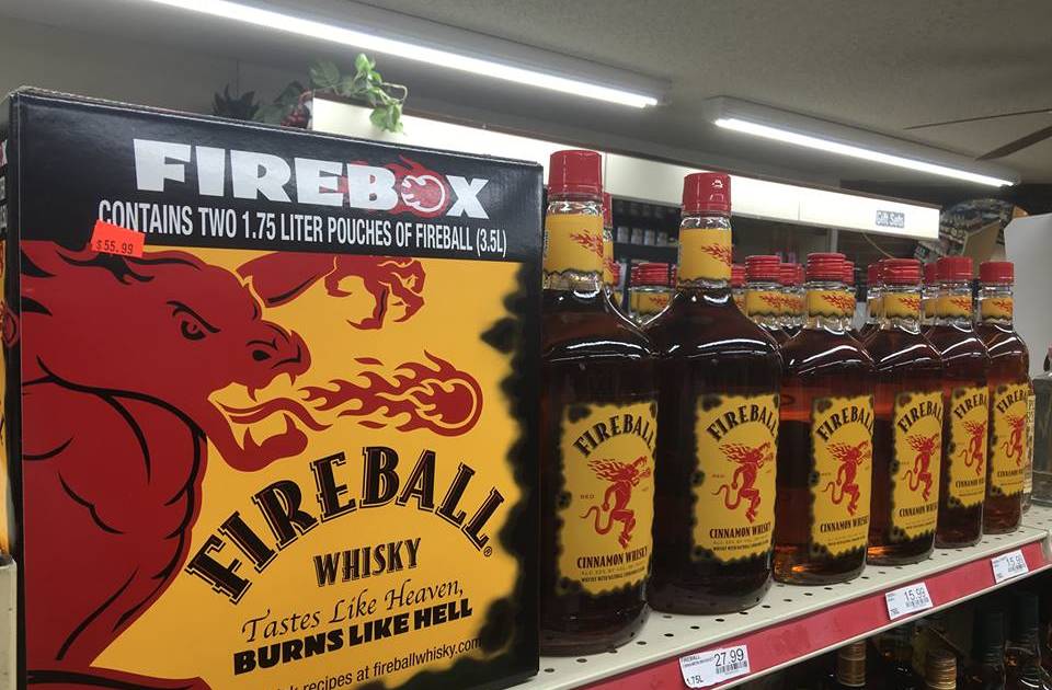 Fireball Whiskey Firebox Brings New, Fireball Whiskey Fire Pit