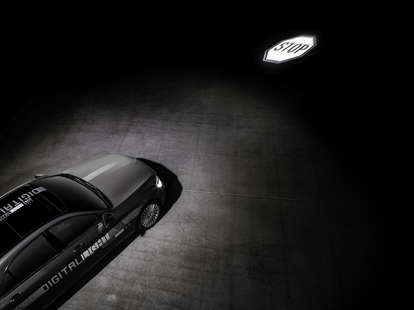 Mercedes' new digital headlights