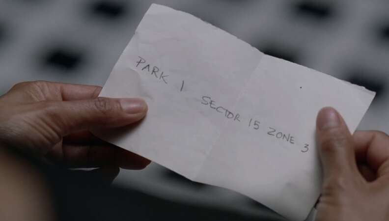 maeve note on hbo westworld
