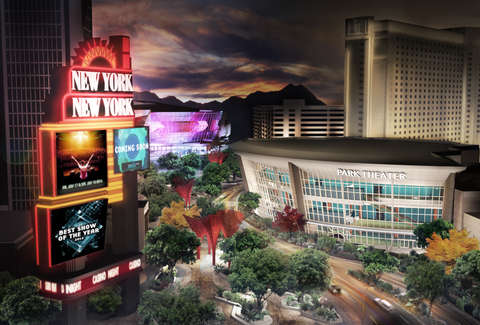 Park Theater At Park Mgm Las Vegas Nv Seating Chart
