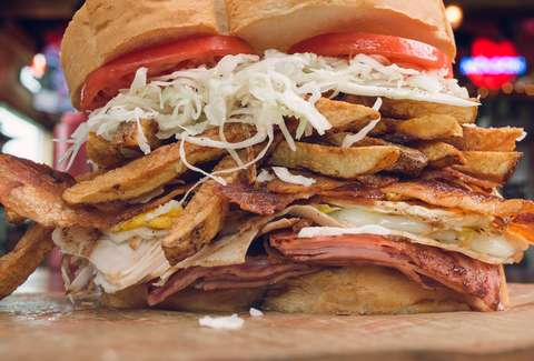 long roast to beef a how Primanti Pittsburgh, Restaurant. A Brothers: PA