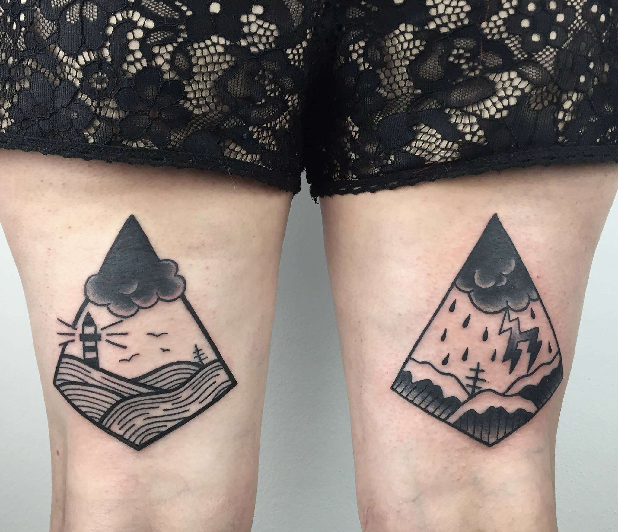 Schwarze Hand Tattoo