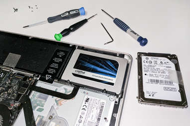 Macbook pro hard hot sale drive replacement