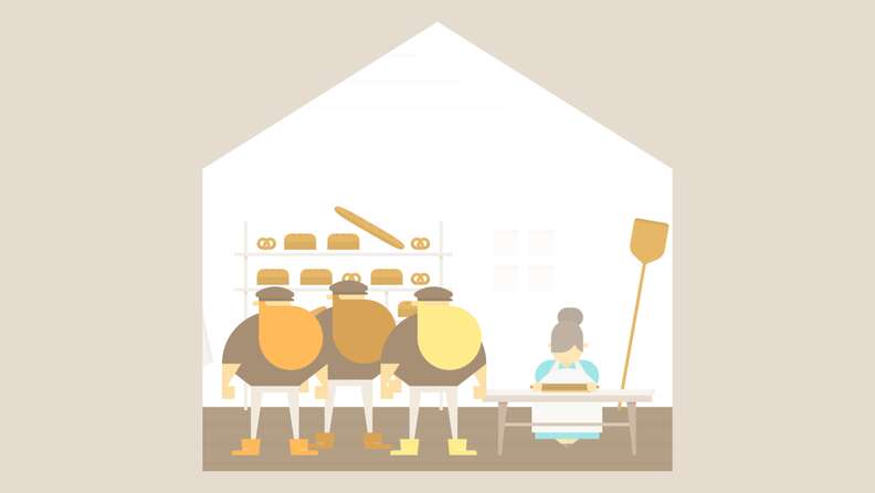 burly men