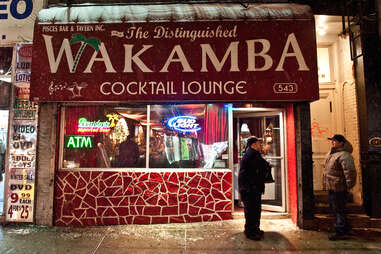 Wakamba Cocktail Lounge Sign