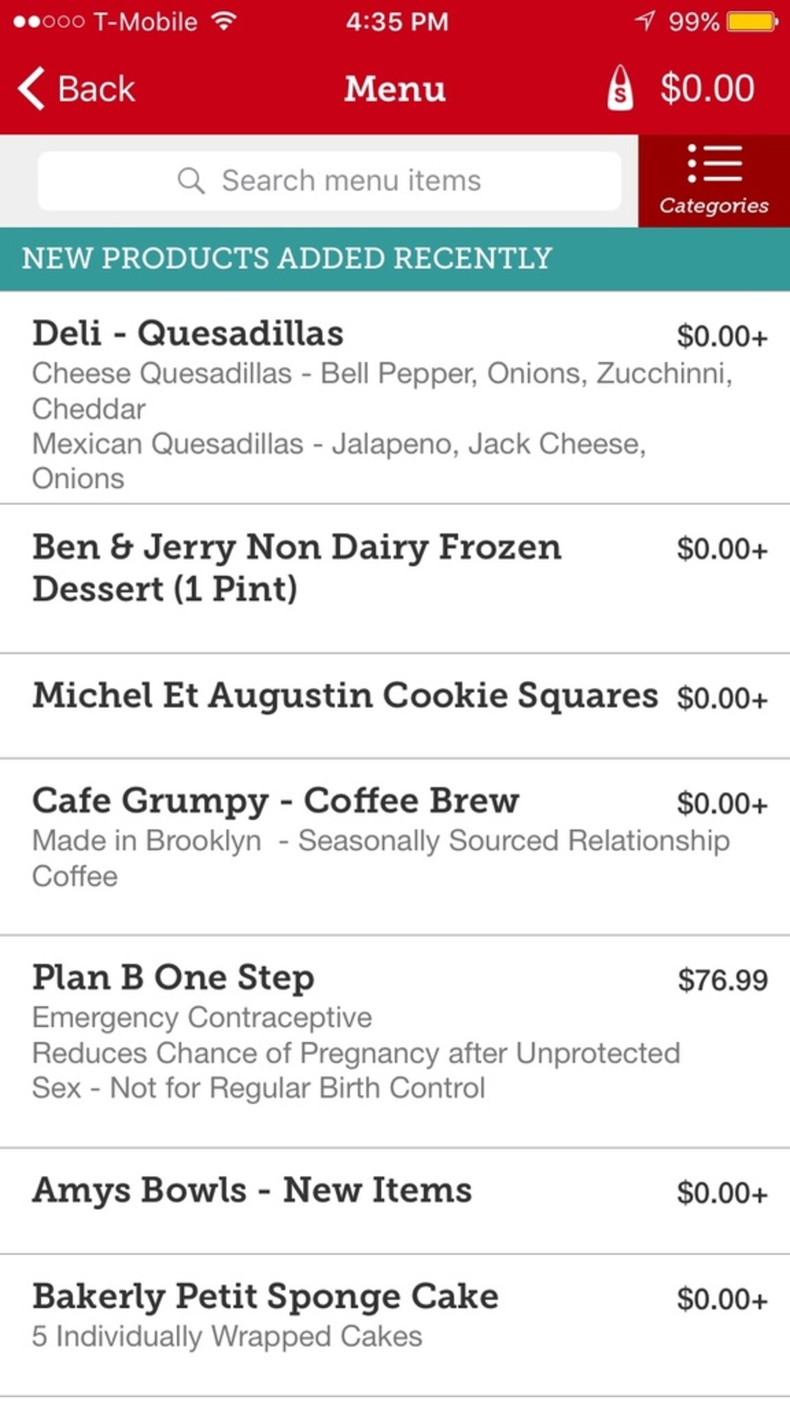 NYC's Corner Grocer Sells Plan B on Seamless Thrillist