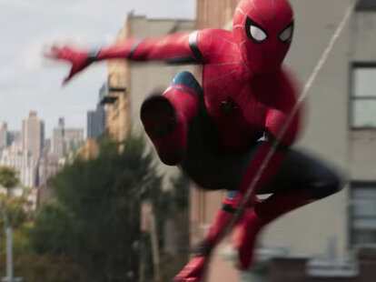 spider man in spider man homecoming