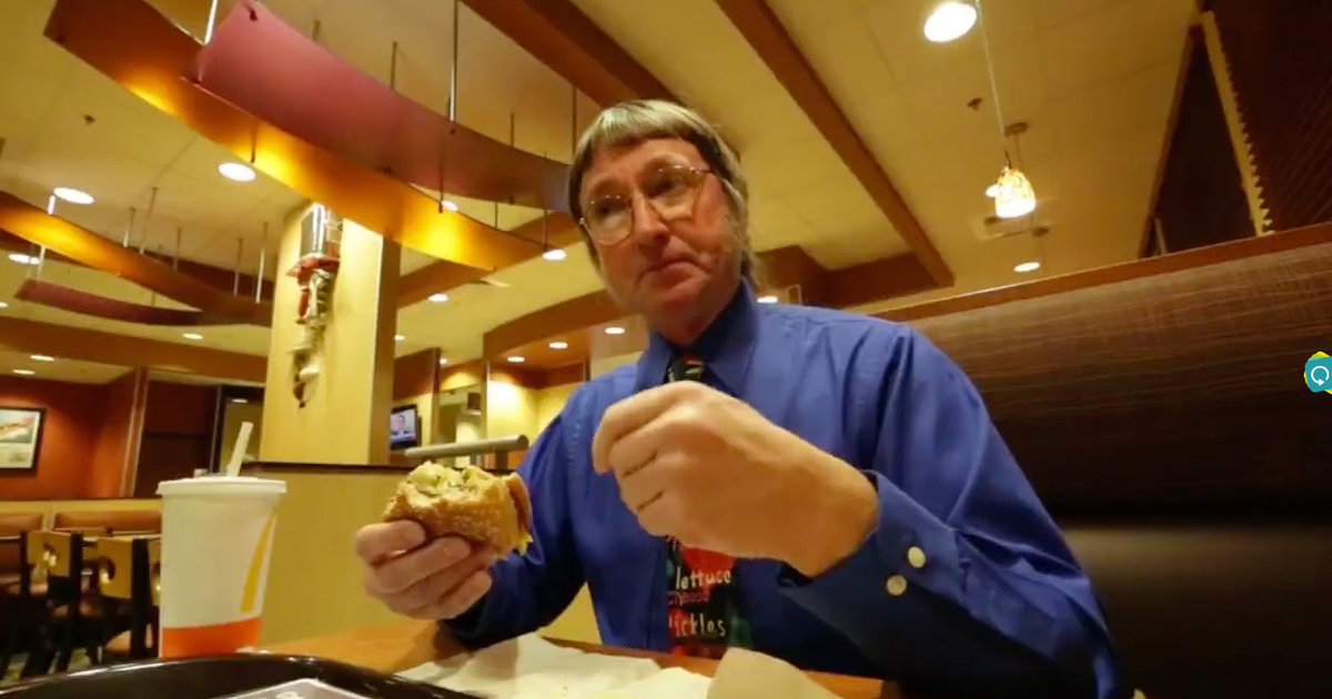 Don Gorske of Super Size Me Eats 29,000th McDonald's Big Mac Thrillist