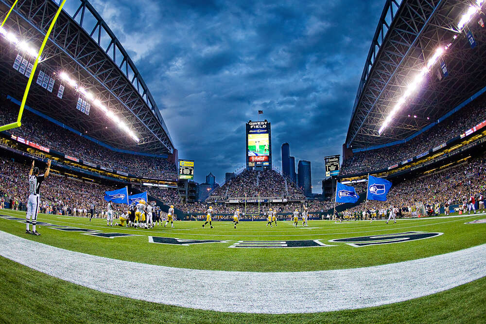 San Francisco 49ers 50 Yard Line at Levi's Stadium Panorama