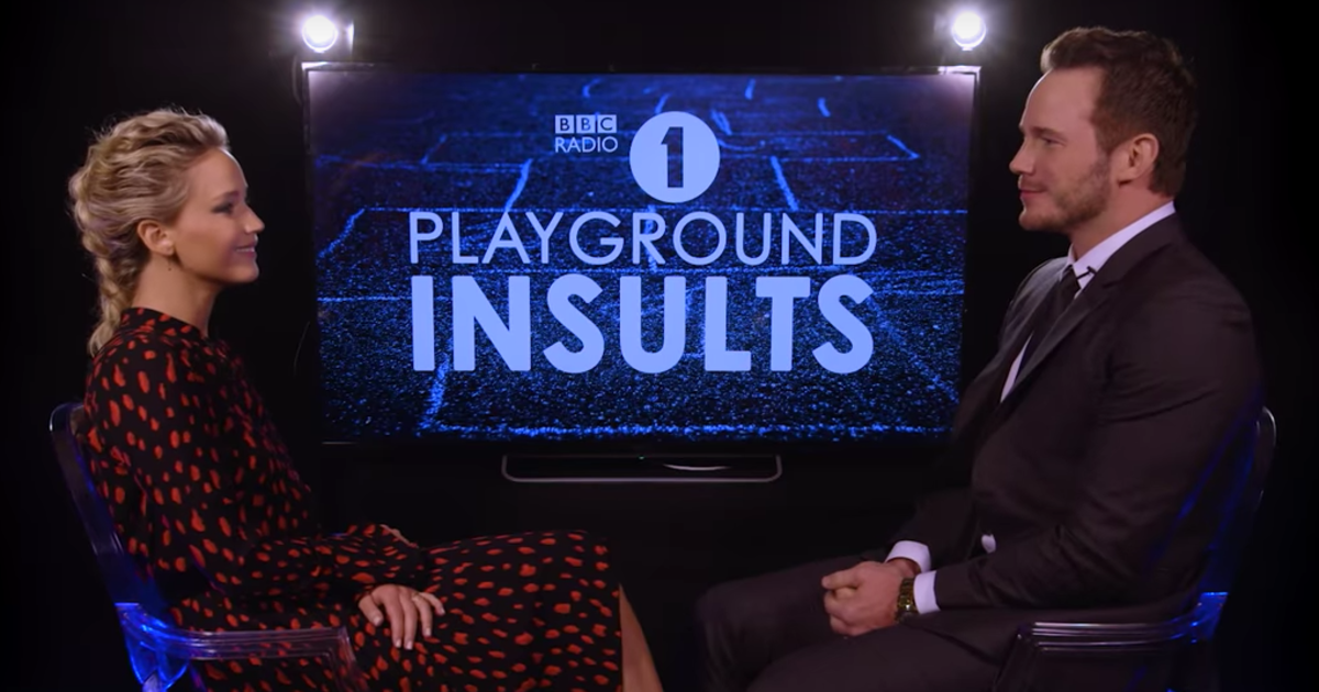 Jennifer Lawrence And Chris Pratt Insult Each Other Until They Laugh Thrillist