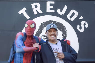 spiderman + danny trejo