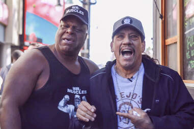 mr. muscles + danny trejo