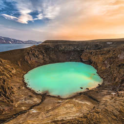 VÃti crater in Askja