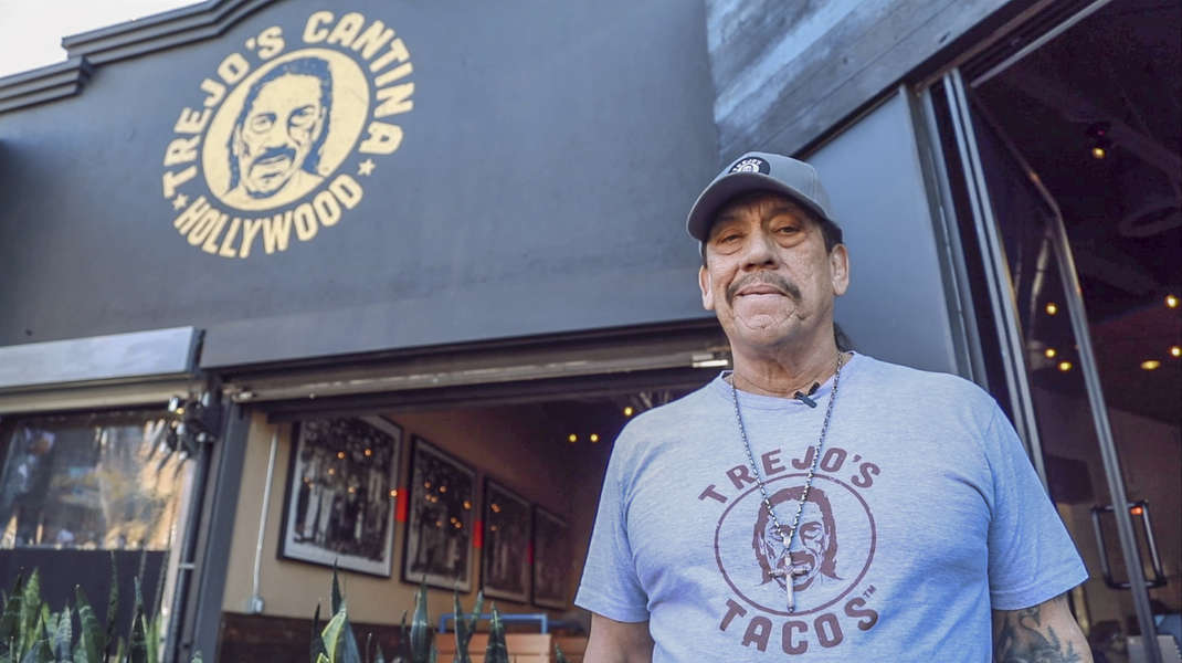 Danny Trejo's Taco Truck in LA Serves Up Great Tacos & Life Advice