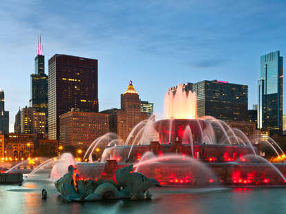 Buckingham fountain chicago