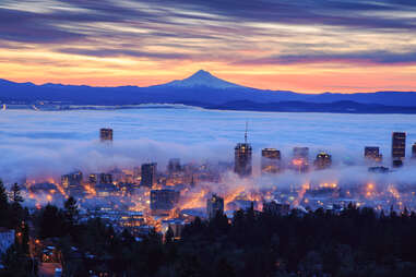 Portland sunrise