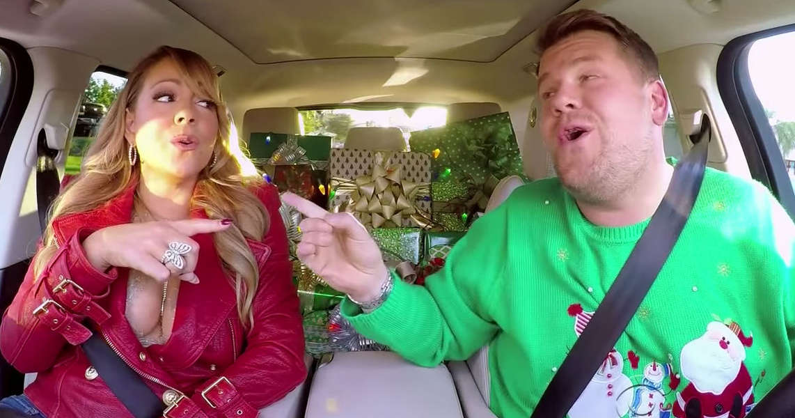Carpool Karaoke Christmas Mariah Carey, Adele, Lady Gaga, and More
