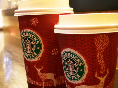What Time Does Starbucks Open And Close Thrillist Starbucks Open On Christmas