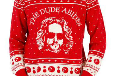 big lebowski ugly christmas sweater