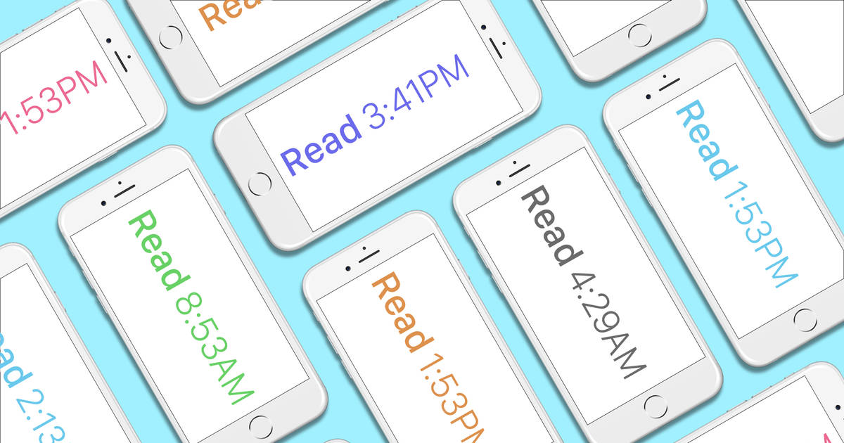 Read text message