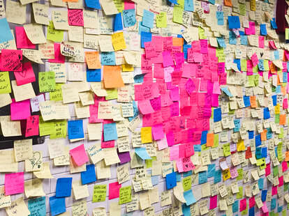 Post-Election Subway Therapy Sticky Notes Saved by NY Historical ...