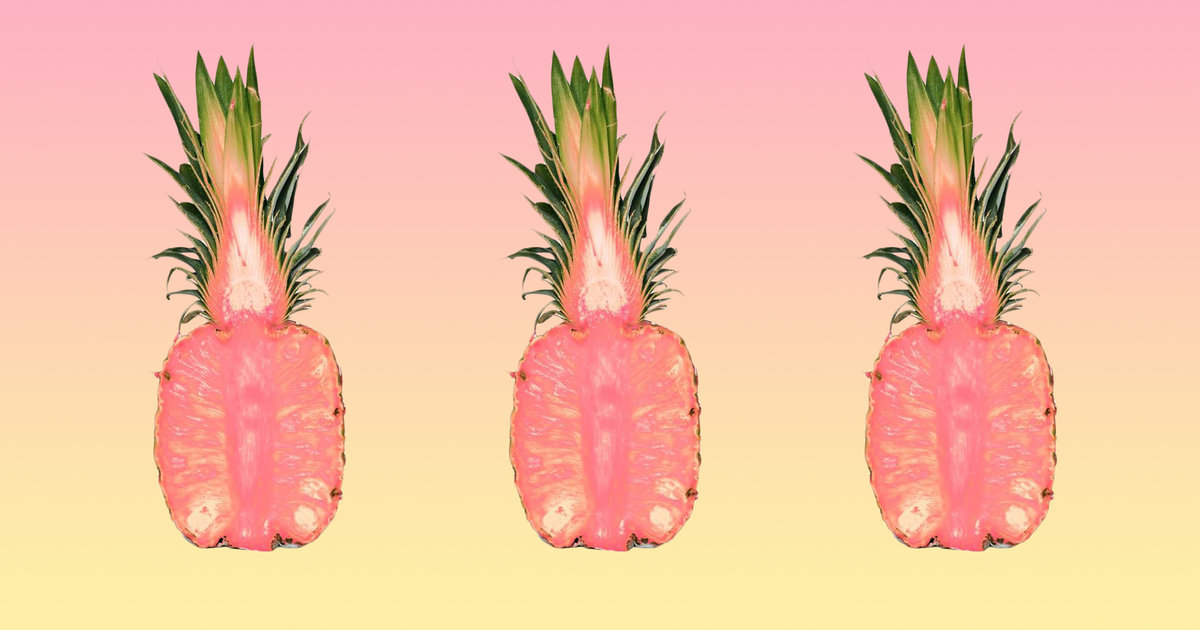 Rosé Pink Pineapples From Del Monte Make GMO Foods Pretty Thrillist