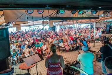 Flora-Bama church service