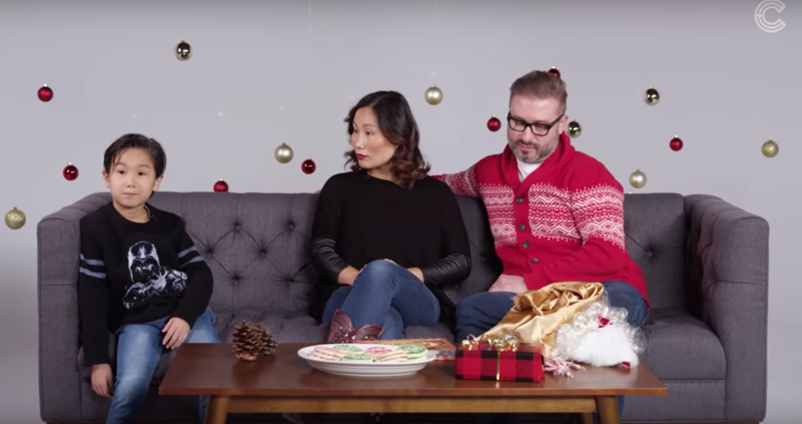 Watch Parents Break the News to Kids About Santa Thrillist