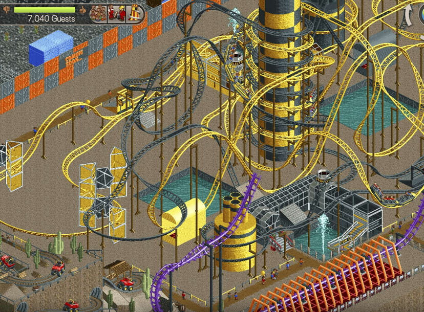 Classic 'RollerCoaster Tycoon' comes to iOS and Android
