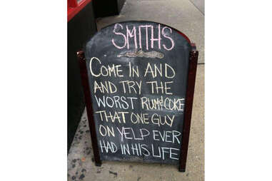 Honest Bar Sign Someone Deserves a Raise for Crafting These Funny Bar Signs - Thrillist