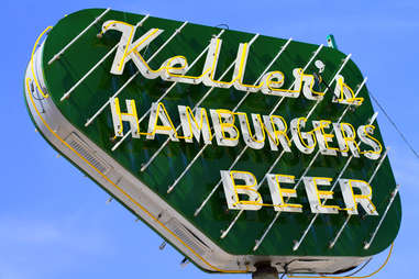 Keller's Drive-In Iconic Sign