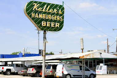 Keller's Drive-In Sign