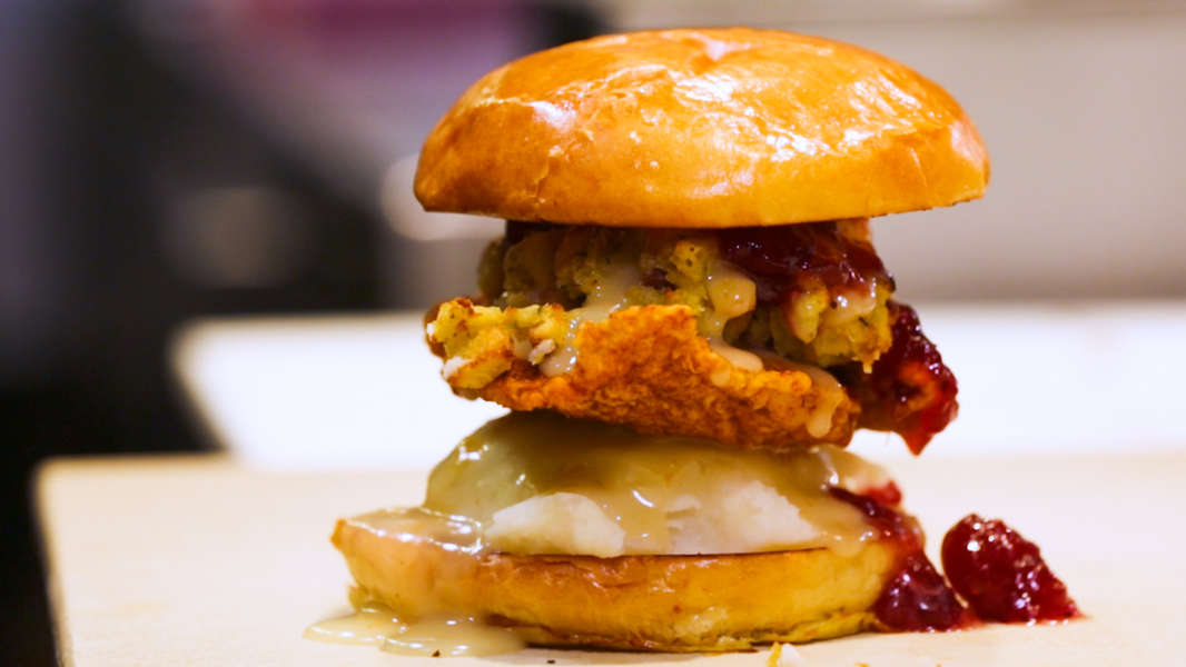 Blue Ribbon's Chicken Gobbler Thanksgiving Sandwich Is Here - Thrillist