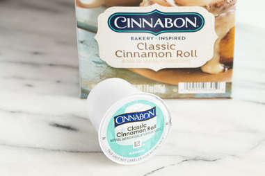 keurig k-cup cinnabon cinnamon roll flavored coffee kcup coffees