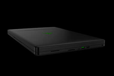 Razer Project Valerie laptop with three screens closed