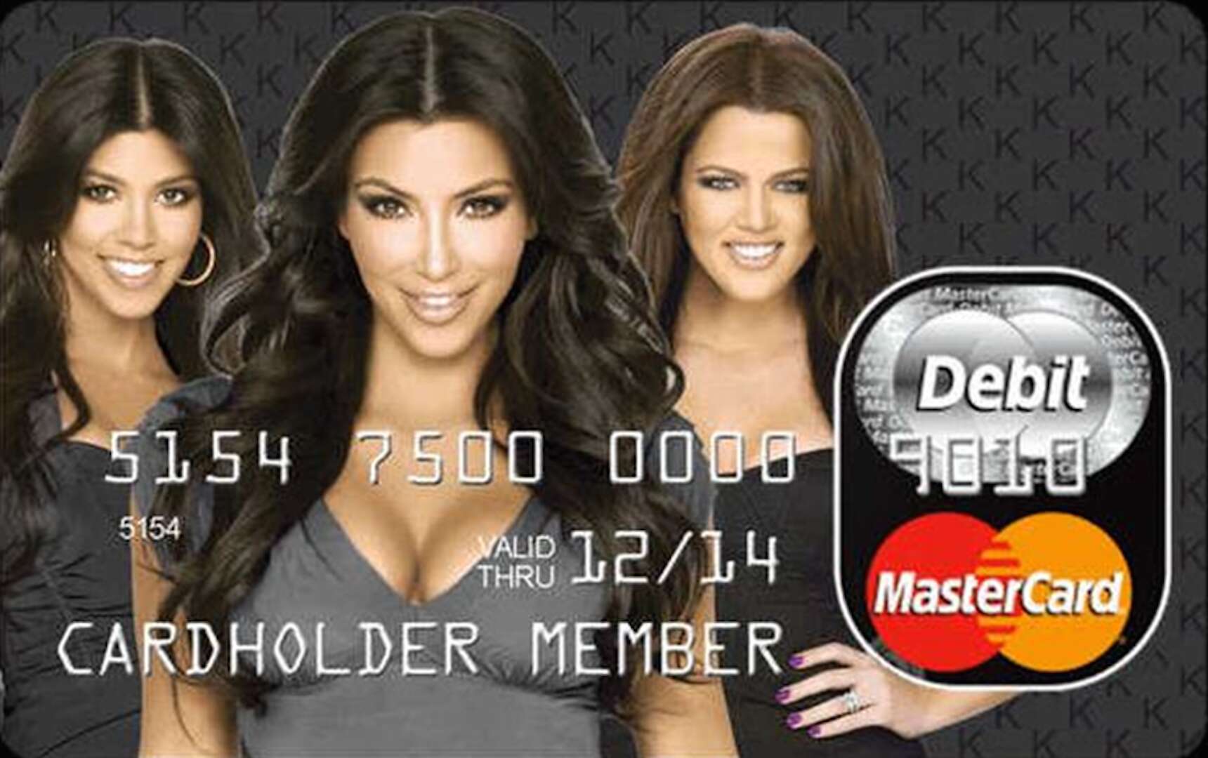 Kardashian Kard debit card