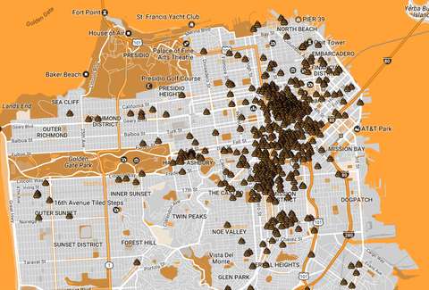 Human Wasteland Map Plots All Of San Franciscos Poop