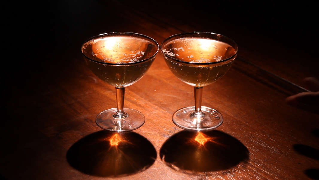 How to Make an Apple Brandy Elderflower Sparkler Cocktail Recipe