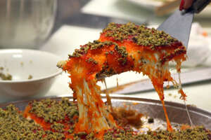 Tanoreen's Knafeh Is the Deep-Dish Dessert Pizza of Your Wildest Dreams