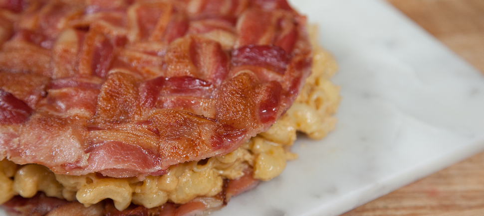 This Mac &amp; Cheese Quesadilla Has Bacon Tortillas