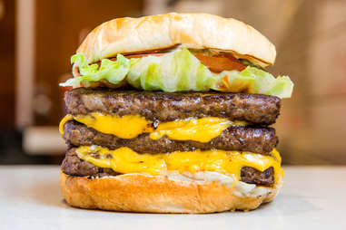 Wendy's burger