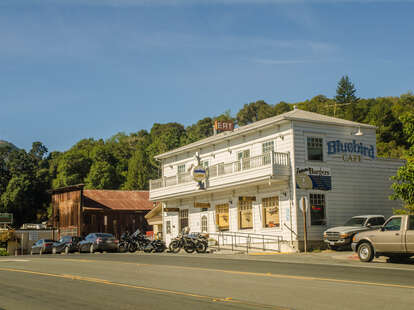 Bluebird Cafe Hopland California