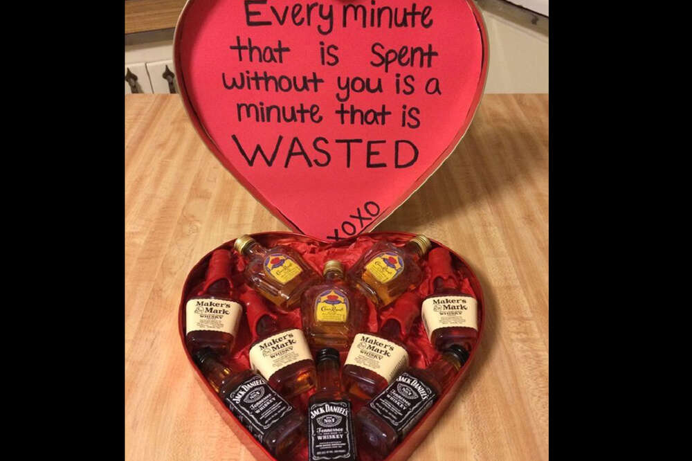 Perfect Valentines day gift for a man :) maybe just beer though.