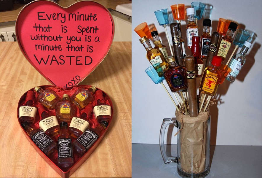 liquor valentines gifts for him