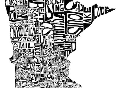 Typographic Minnesota - Own - Thrillist Minneapolis
