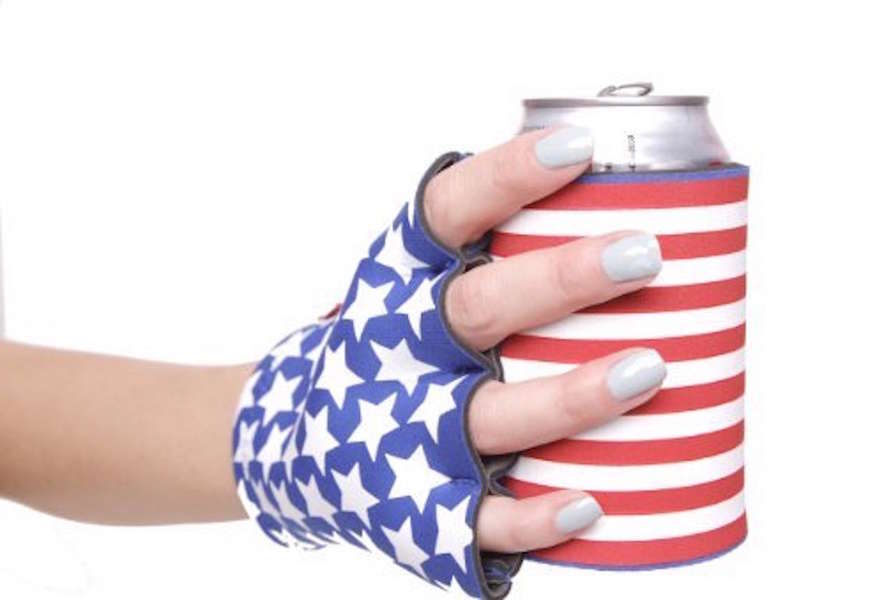 Knit Beverage Insulating Koozie Suzy Beer Mitt Beer Glove Keeps Your Drink Cold and Your Hand Warm