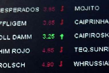 Dow Jones Bar in Barcelona Spain